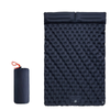 NNEOBA Inflatable  Sleeping Pad Air Mattress with Built-in Pillow Pump Navy Blue