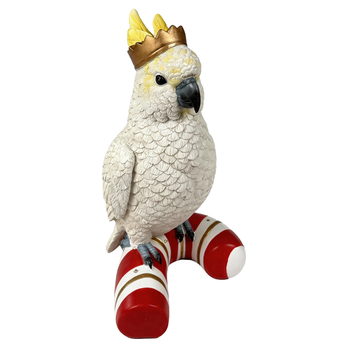 Galah Light Up Festive Cockatoo Statue With Batteries