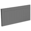 Kaboodle 600mm Smoked Grey Country 1 Drawer Panel