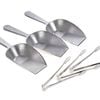 6 Pack Lolly Bar Pack - 3 Sugar Tongs - 3 Flat Scoops