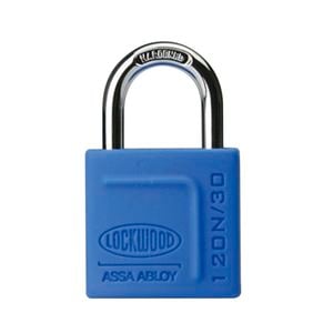 Lockwood 30mm 120N Series Padlock, 18mm Shackle, with Silicone Jacket