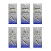 6x Surecatch Wilson Bait Jig - Fish Skin Fishing Rig 6 Hook - Size 8