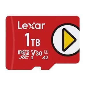 Lexar PLAY 1TB MicroSDXC Class 10 U3 V30 Memory Card [LMSPLAY001T-BNSNG]