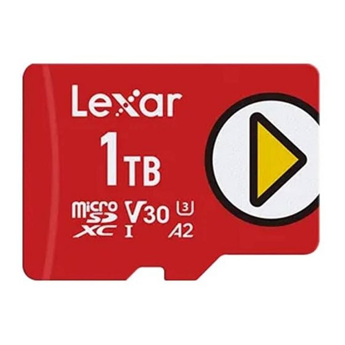 Lexar PLAY 1TB MicroSDXC Class 10 U3 V30 Memory Card [LMSPLAY001T-BNSNG]