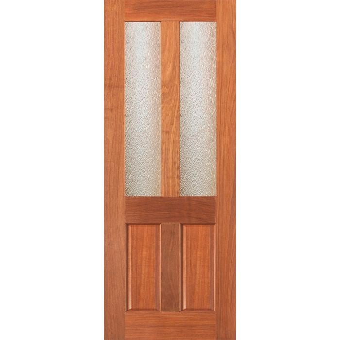 Woodcraft 2040 x 820 x 40mm Entrance Door Cass Diamond Safety Glass