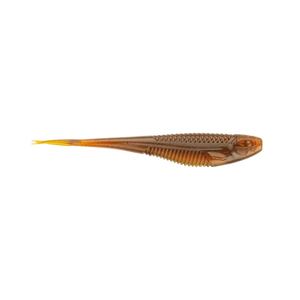Rapala Crush City The Jerk 3.75" Soft Plastic Fishing Lure Motor Oil UV
