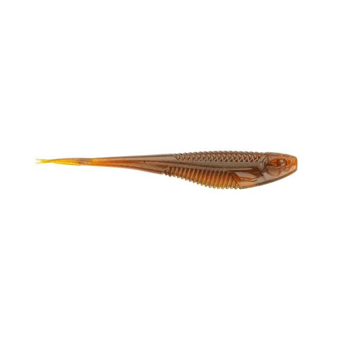 Rapala Crush City The Jerk 3.75" Soft Plastic Fishing Lure Motor Oil UV