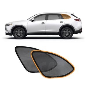 Port Window Sun Shade for  Mazda CX-9 CX9 2016-2024 Car Sun Blind Mesh Third Row Window