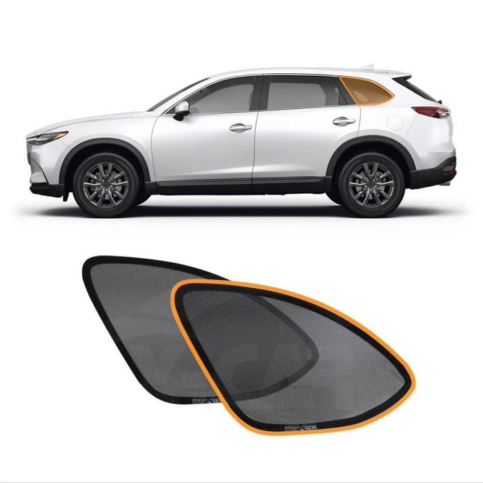 Port Window Sun Shade for  Mazda CX-9 CX9 2016-2024 Car Sun Blind Mesh Third Row Window