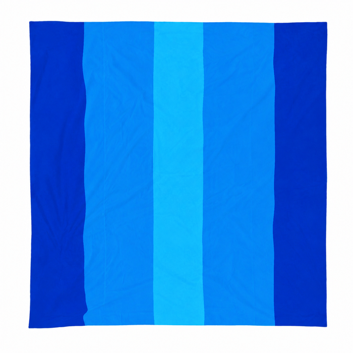 Yanova Sand-Free Beach Mat Stripe Blue