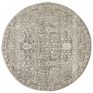 Sense 256 Grey Round 150X150Cm Rug