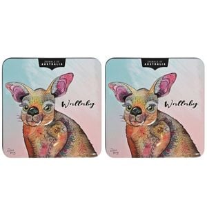 Banksia Red Wallaby Tin Lemon Mrytle Finger Biscuits 150g - 2 Pack