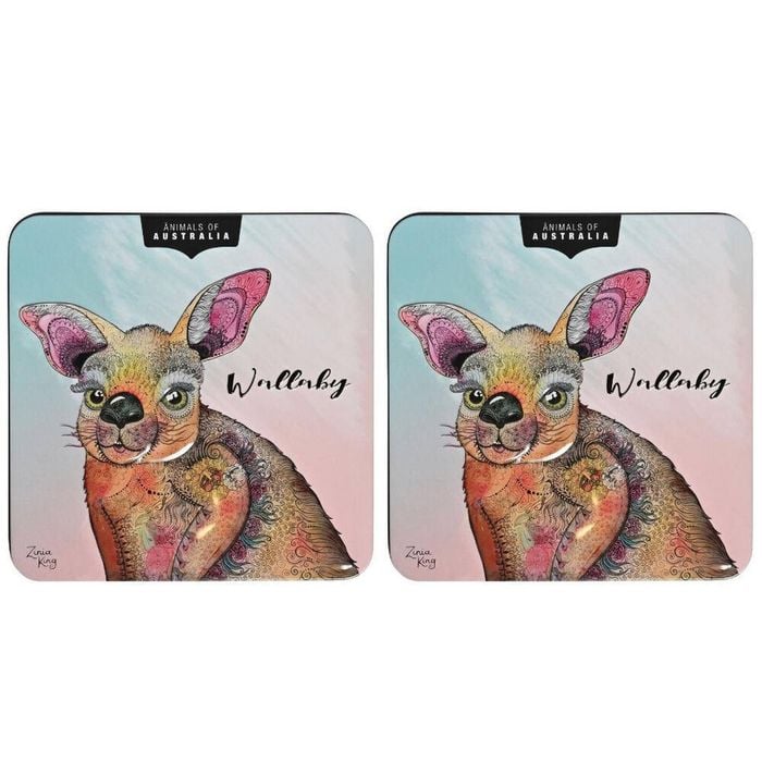 Banksia Red Wallaby Tin Lemon Mrytle Finger Biscuits 150g - 2 Pack