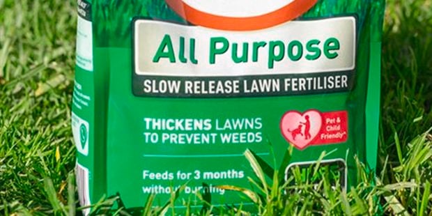 Bag of fertiliser