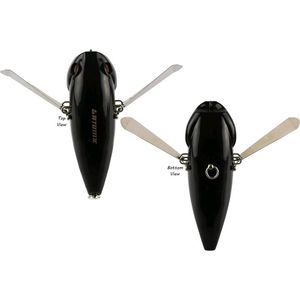 Atomic Hardz Slappa 90 Cicada 90mm 28.1g Fishing Lure Midnight Black