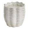 LVD Ceramic 10.5cm Scented Tealight Candle Hamptons - White