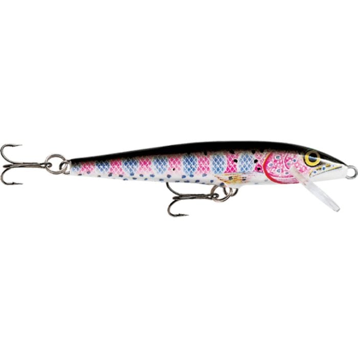 5cm Rapala Original Floating Minnow Hard Body Fishing Lure - R'bow Trout
