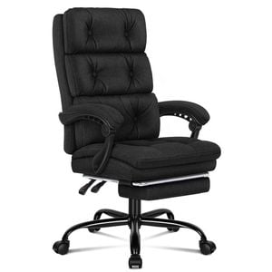 ALFORDSON Office Chair Black Fabric