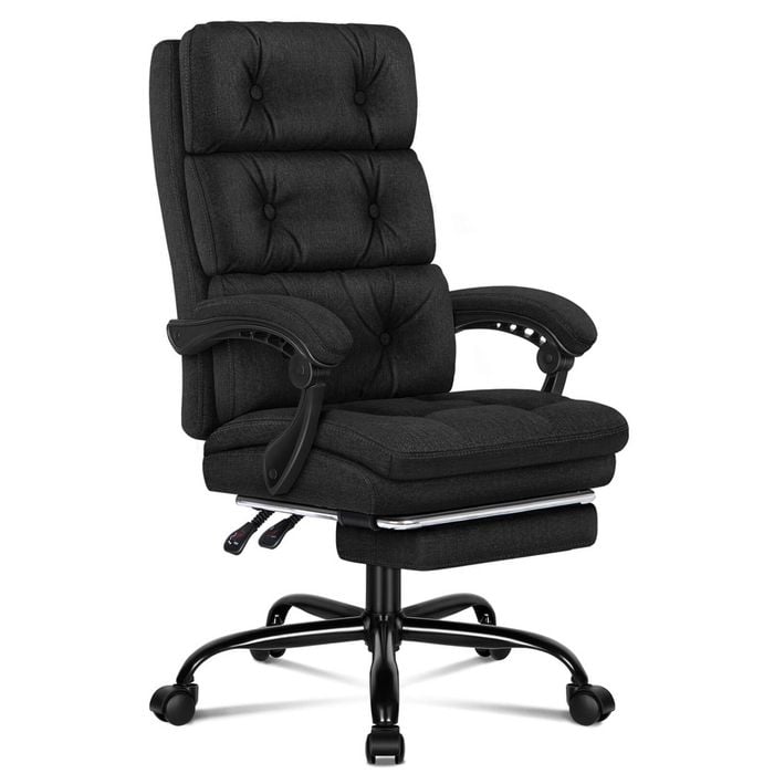 ALFORDSON Office Chair Black Fabric