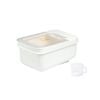 Locknlock 8L Dry Food Container Kitchen Rice/Grain Storage Box w/ Cup White