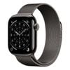 Apple Watch Series 11 GPS+ Cellular 42mm Slate Titanium Case w/ Slate Milanese Loop