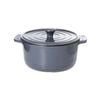 Stone Non Stick Round Casserole With Lid 3.5l Baccarat