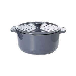 Stone Non Stick Round Casserole With Lid 3.5l Baccarat