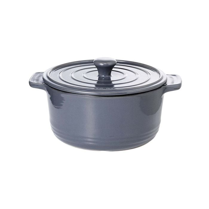 Stone Non Stick Round Casserole With Lid 3.5l Baccarat
