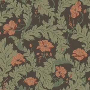 Wallpaper Trader Charlotta Wallpaper Roll 10.05m X 53cm, Brown
