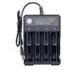 18650 Usb Battery Charger Li-ion Batteries Power 1-4 Slots Independent Charging