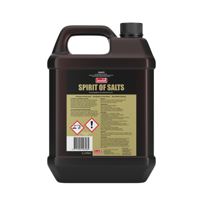 Bondall 5L Spirit Of Salts