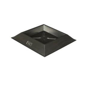 AgBoss Equine and Livestock Can't Tip Sturdy Trough 25L Black