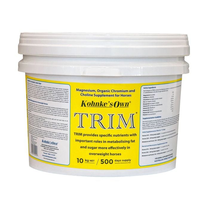 Kohnkes Own Trim Horse Health Supplement Magnesium Chromium Choline 10kg
