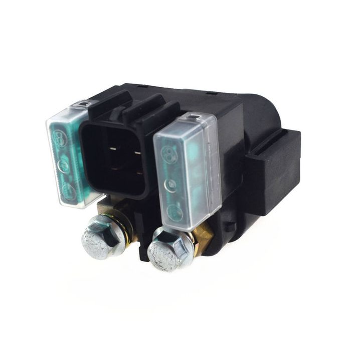 XYT World Motorcycle Starter Relay Black Fit For Suzuki LTF250 SV650 VL800 Yamaha YFM250 YFM700 Plastic Metal