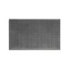 Trekka 90 x 60cm Black Rubber Ribbed Mat