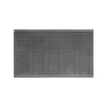Axton 90 x 60cm Black Rubber Ribbed Mat