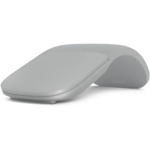 Microsoft Surface Arc Wireless Mouse Curved Design Surface Pro 10/8/9/x Laptop 6/5/4- Light Grey