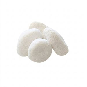 Jack 35-50mm Bright White Decorative Pebble