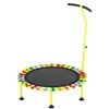 ADVWIN Kids Trampoline 40 Inch Foldable with Adjustable Handlebar for Toddlers & Children (Up to 100kg)