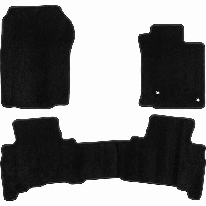 For Toyota Prado KDJ150R/GRJ150R AUTO 11/2009-10/2013 Custom Black Car Floor Mats