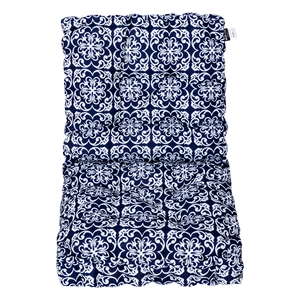 Mojo 120x60cm Moroccan Navy Outdoor Floor Cushion