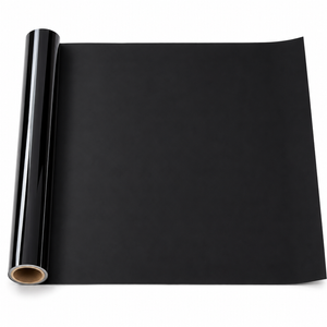 All Set 30.5 x 61cm Black Iron-On Vinyl