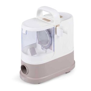 Costway 9in1 Dog Grooming Vacuum Kit 3Mode 17kPa Pet Hair Tool Brush-White