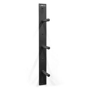 Smai Bumper Plate Storage - Wall Mounted - Black