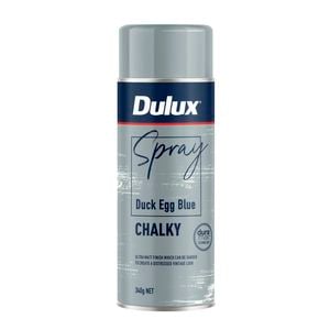 Dulux 340g Duck Egg Blue Chalky Classic Spray Paint