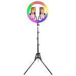 Vivitar 12" LED Professional RGB Ring Light Kit - Black