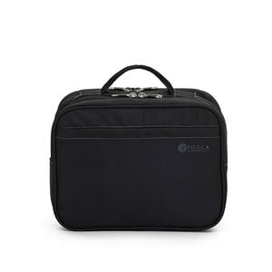 Tosca Deluxe Toiletry Travel Organiser Bag 13 - Black