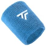 Tecnifibre Tennis XL Wristband Wrist Bands Sweatband Sport Squash Cotton  Azur