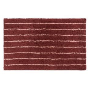 Linea Home Wine Stripe Bathmat