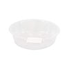 MODA 15.2cm Clear Vinyl Pot Saucer
